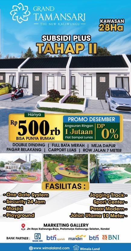 Promo-Rumah-Subsidi-Kaliwungu-DP-500-ribu-angsuran-1-jutaan-grandtamansarikaliwungu